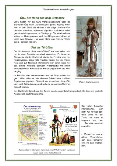 Ötzi-Ausstellung - 2005