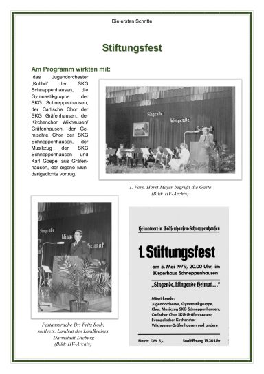 Stiftungsfest - 1979